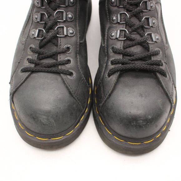 Doc Dr. Martens Industrial Steel Toe Black Leather Men\'s UK 8 US 9 Work England main image 7